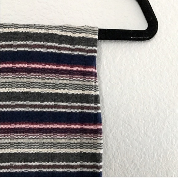 NWOT Nasty Gal Striped Knit Bodycon Midi Skirt - Picture 6 of 6